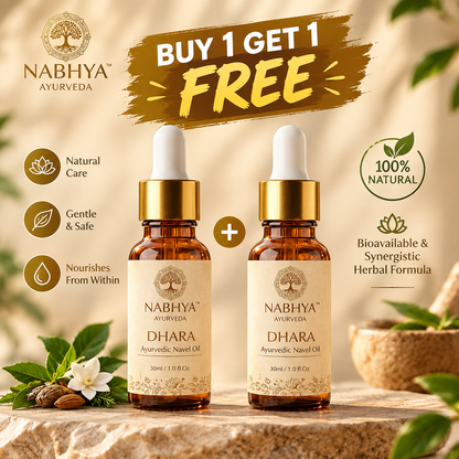 Special Offer Buy 1 Get 1 Free - Nabhi Oil (Natural) - 10.10 Sale