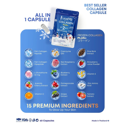 Gluta Frozen Collagen 2 In 1 Capsules ( 60 )